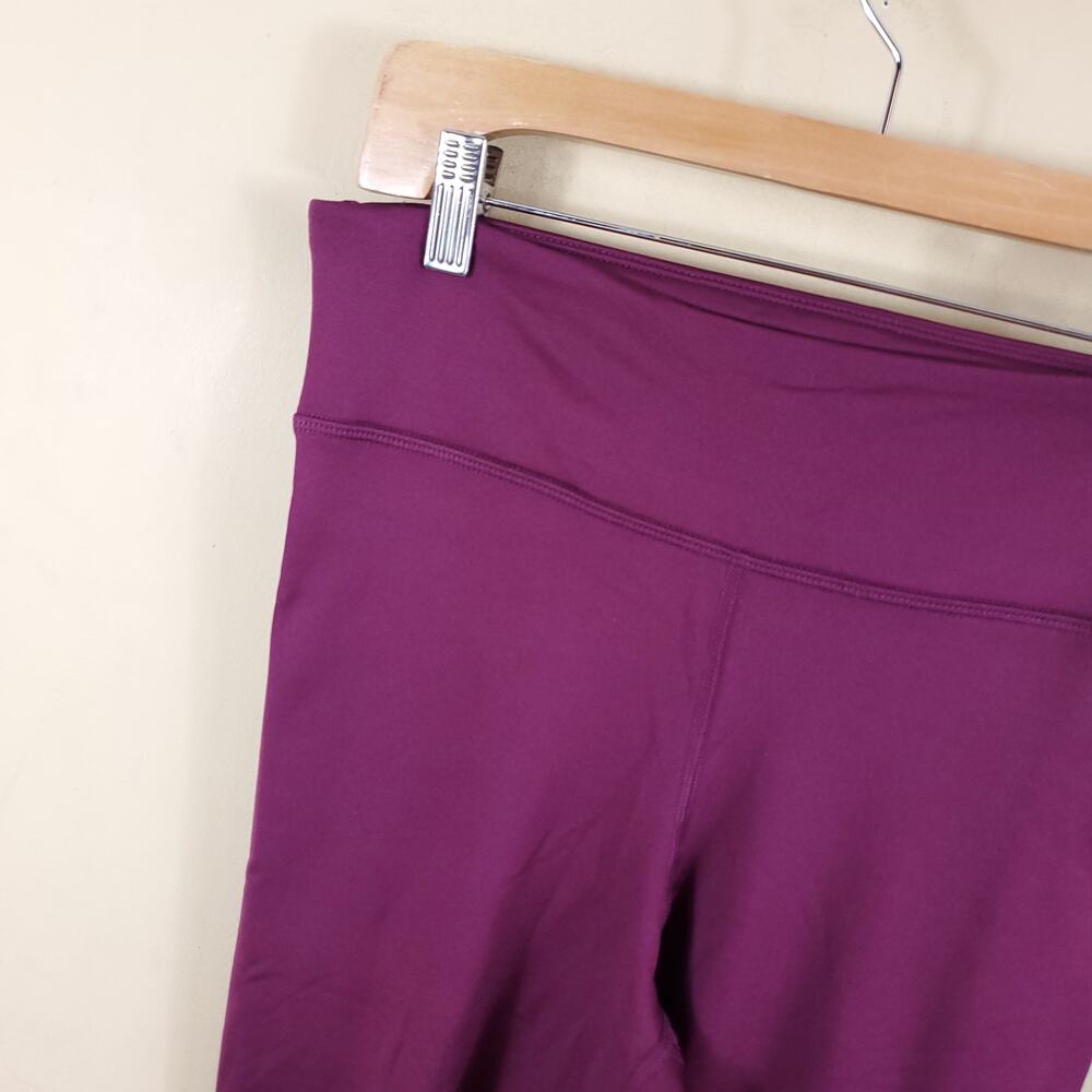 Champion Tech Fleece Tights in Burgundy Size M - Picture 4 of 12